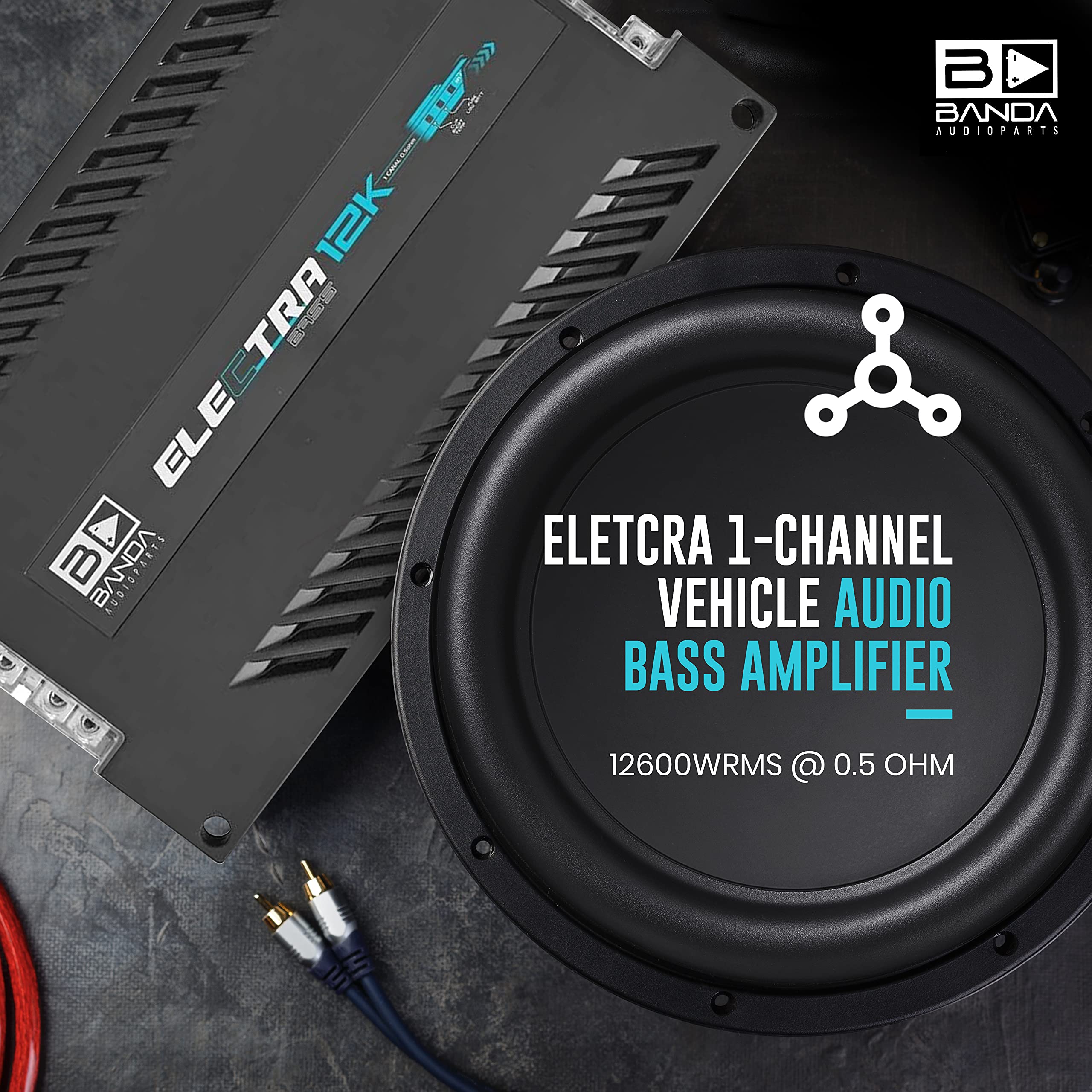 BANDA 12K 1 OHM – Chuchero Express BANDA 12K BASS 1オーム カーアンプ